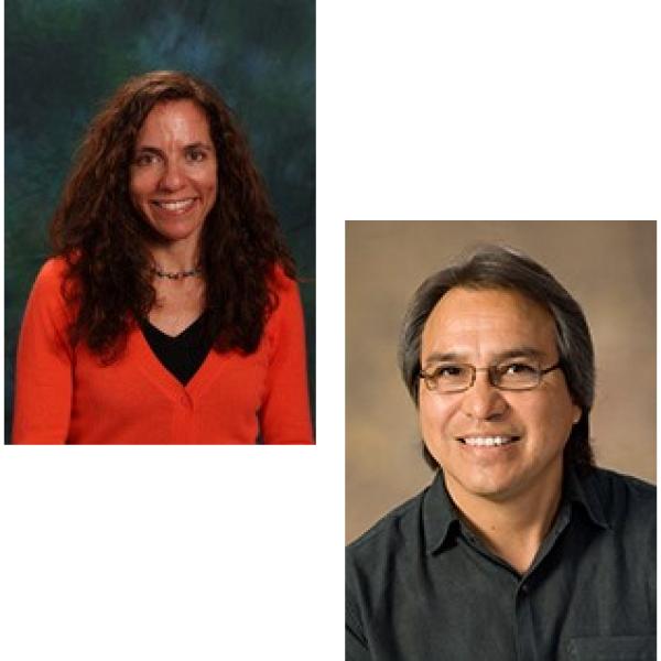 Photo of Sarah Krakoff and Dean James Anaya