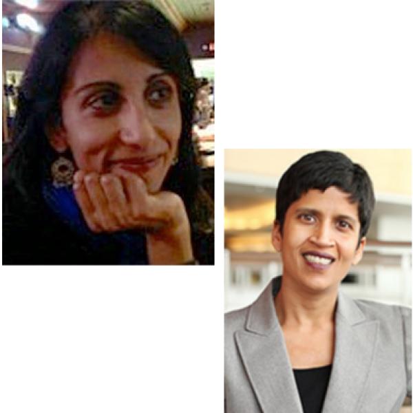 Photos of Seema Sohi and Shoba Wadjha