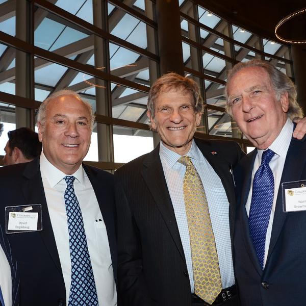Steven W. Farber ('68), David Engleberg, the Honorable Michael Bender ('67), and Norman Brownstein ('68)