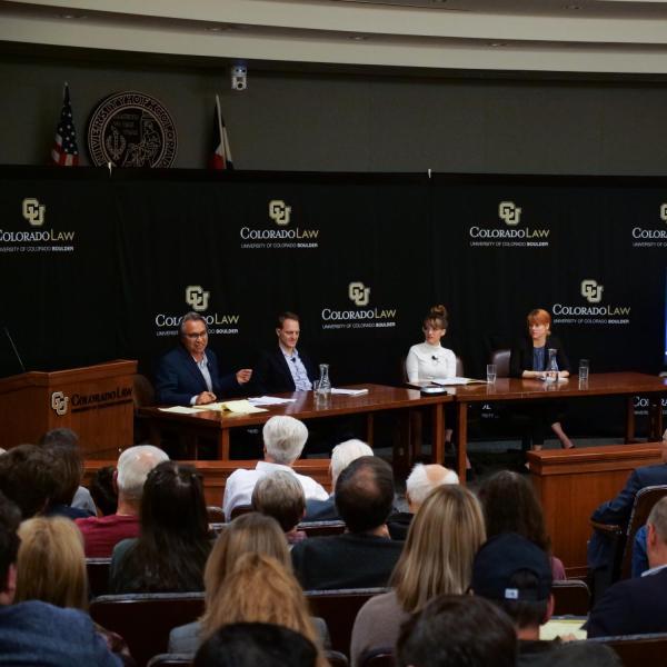 The John ('74) and Katherine Rosenbloom Endowed Lecture Series examined the role of civil and human rights in countries' surveillance efforts.