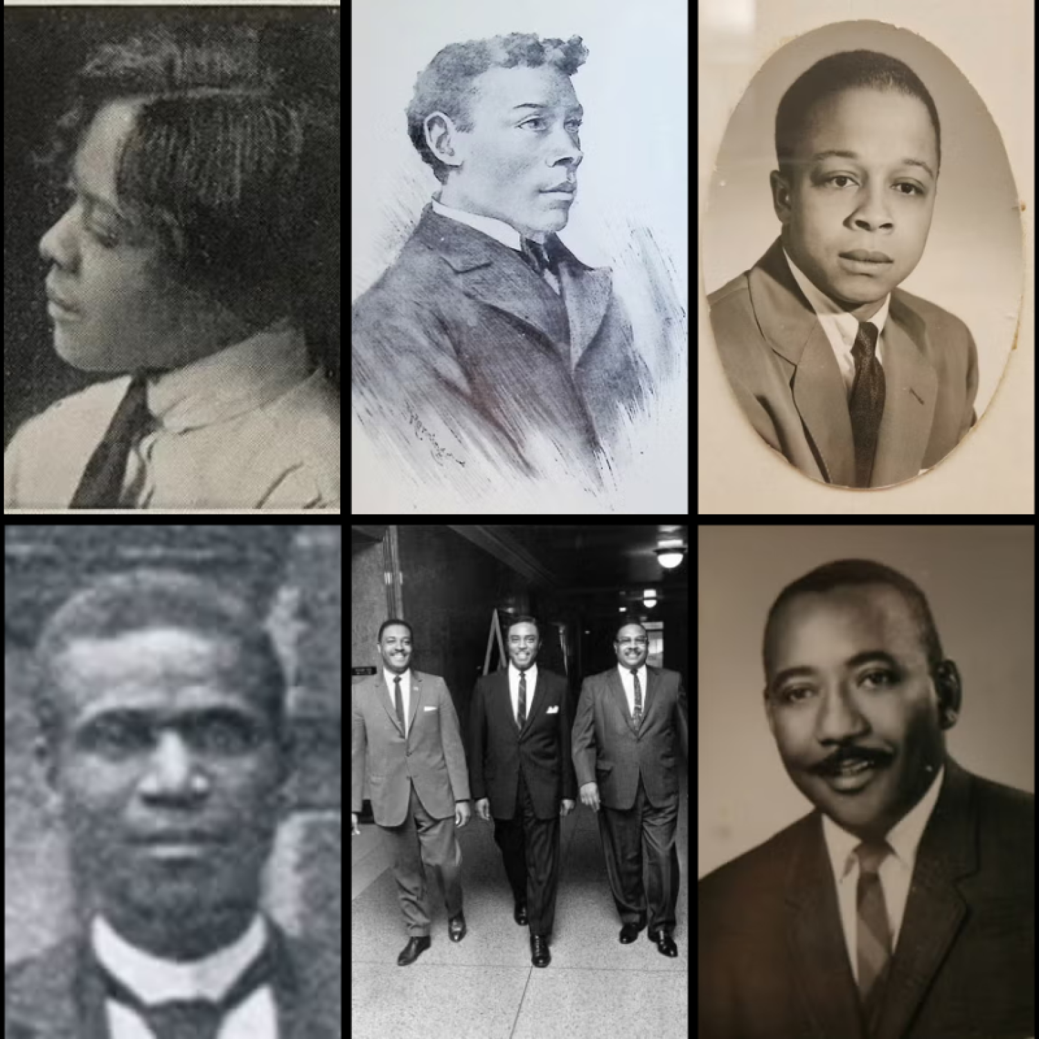 headshots of black alumni