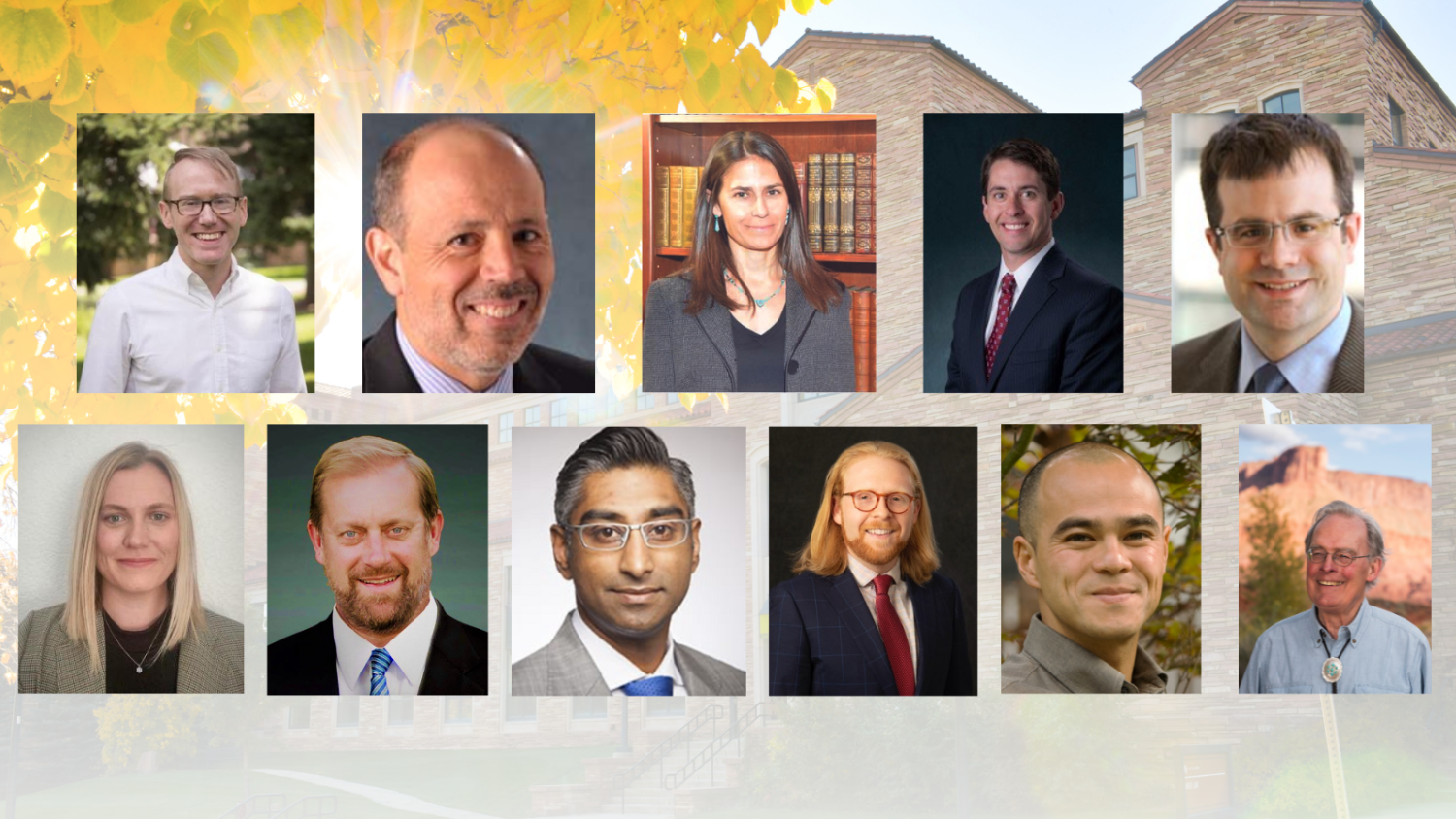faculty headshots