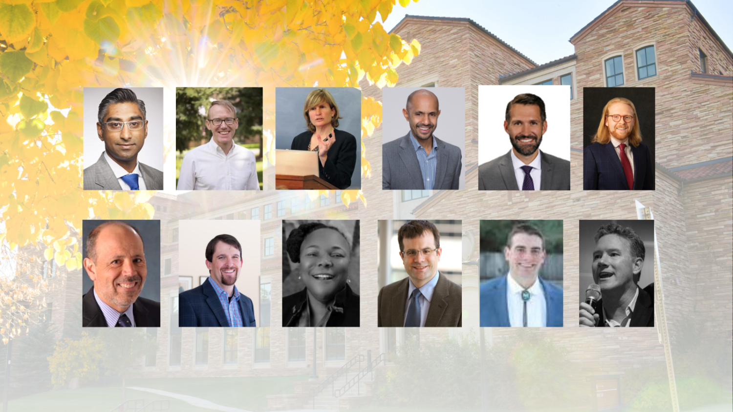 faculty headshots