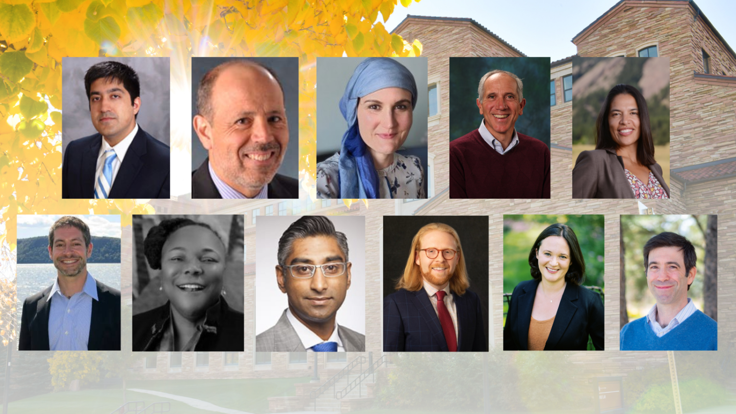 faculty headshots