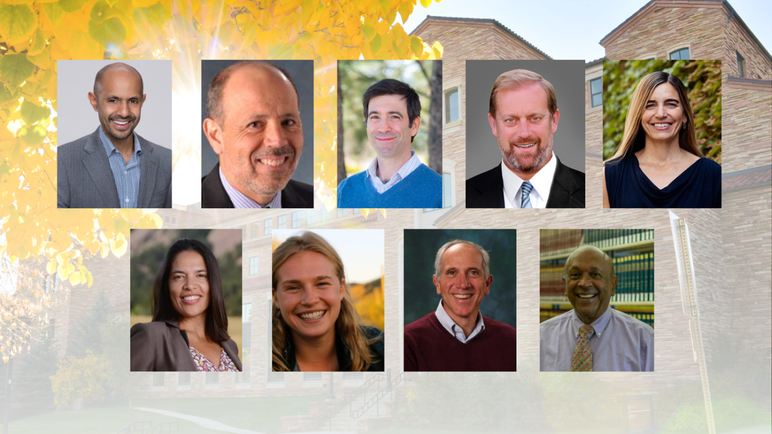 Faculty headshots