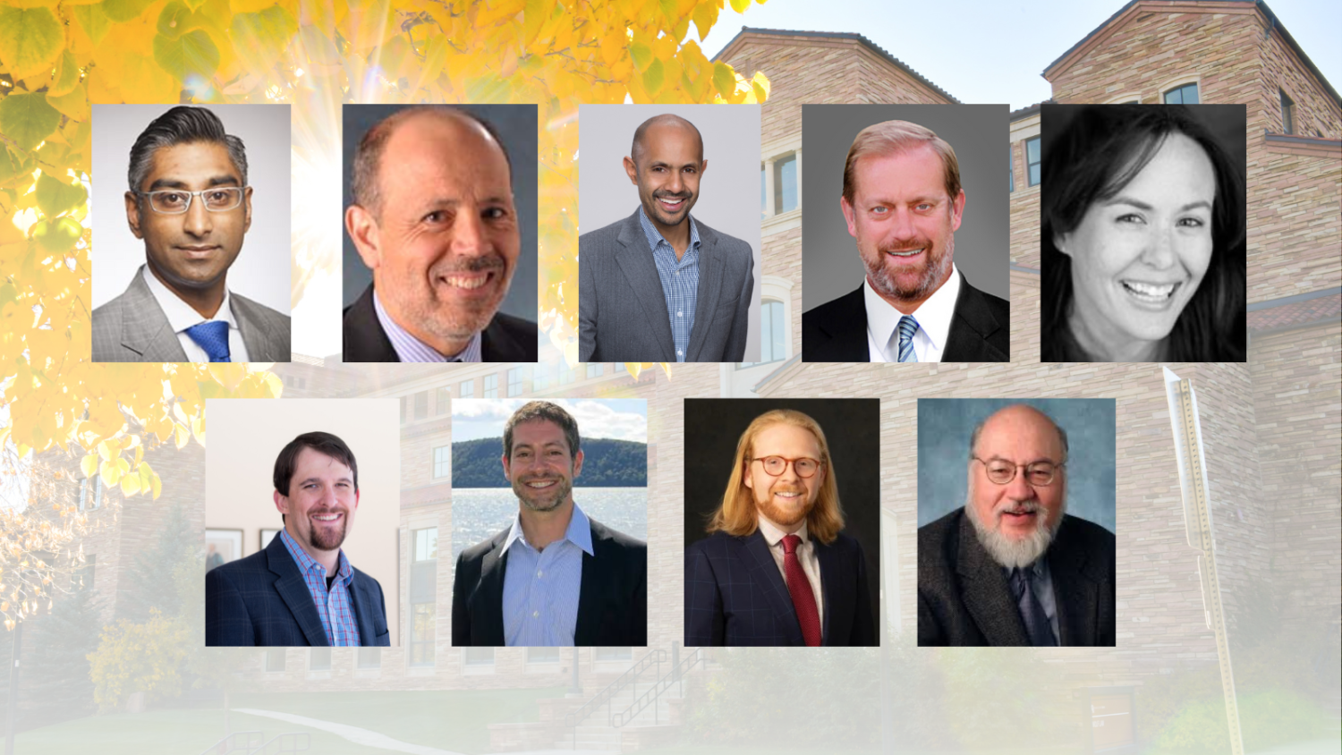 faculty headshots