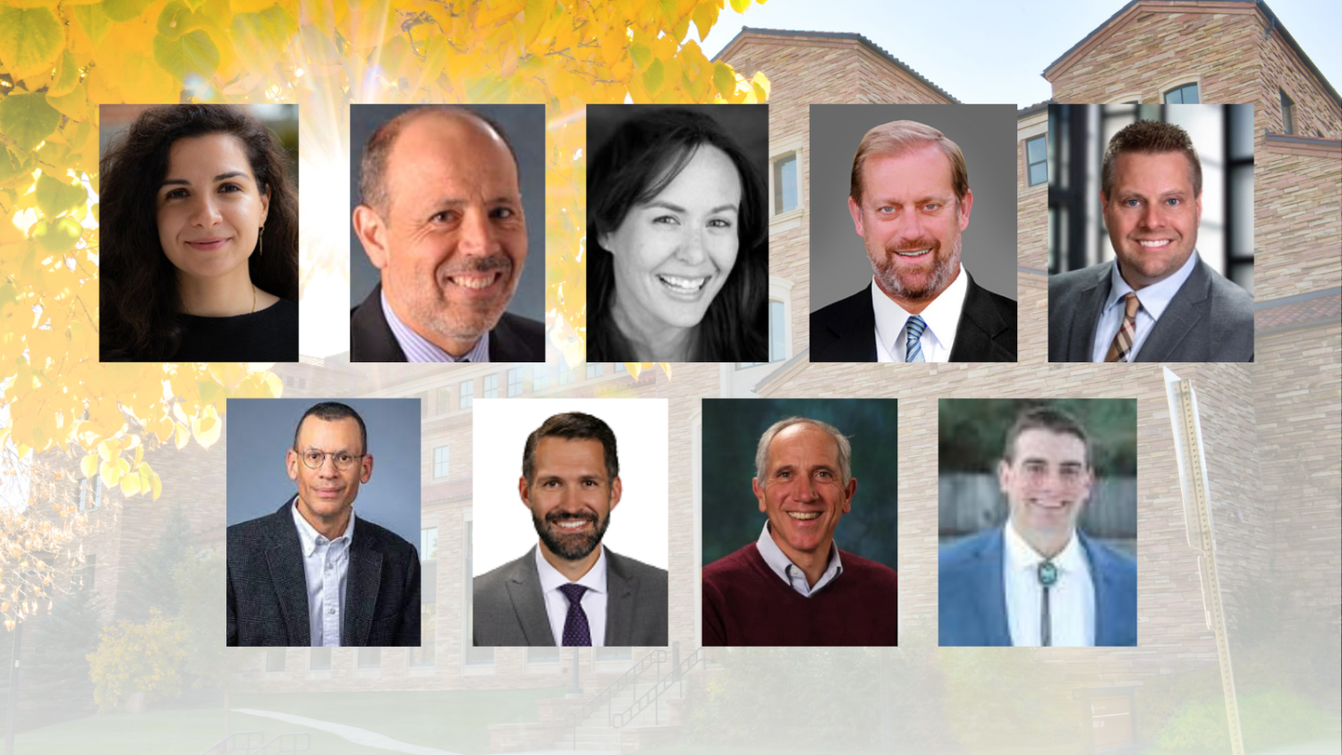 ICYMI Faculty headshots