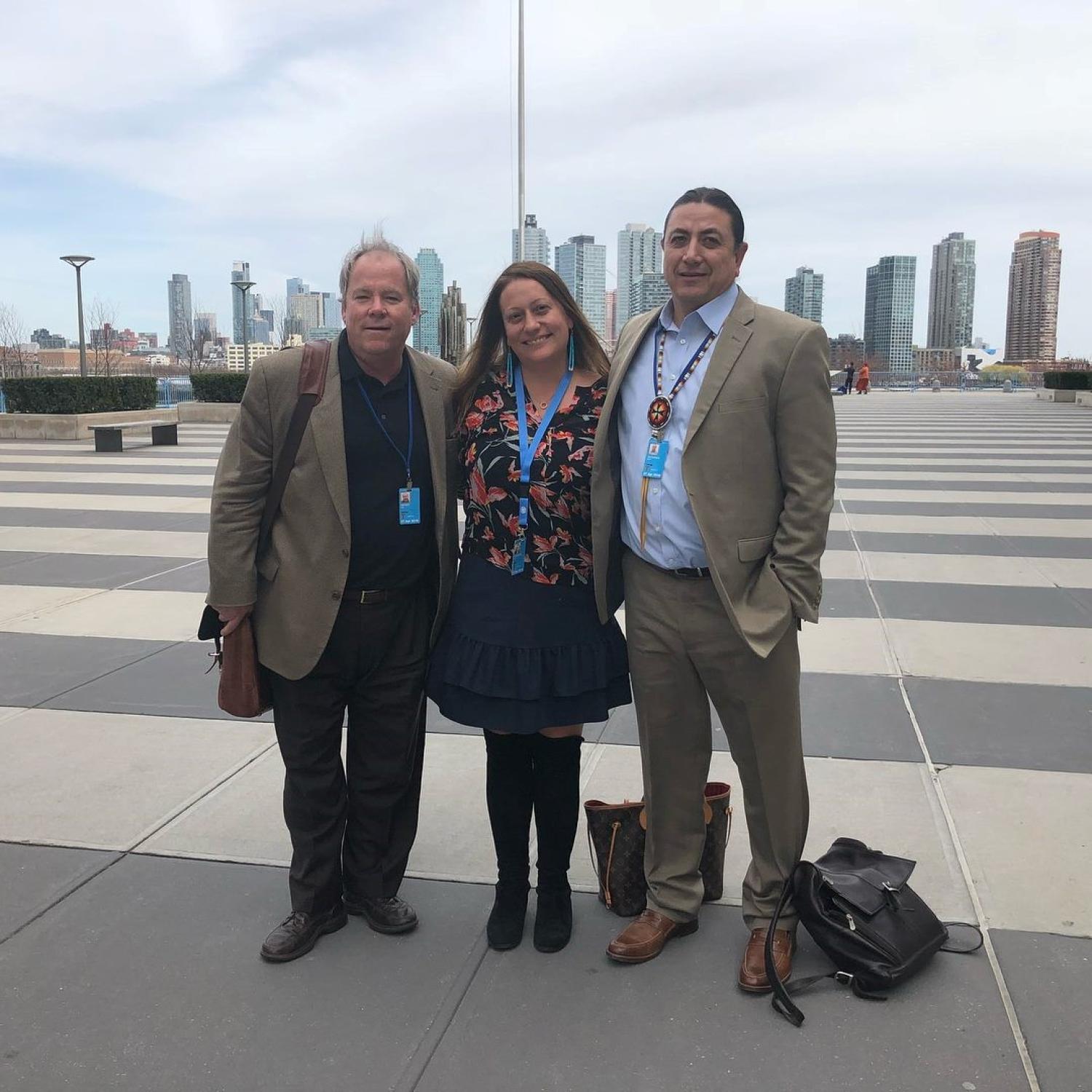 Mark Meaney, Carla Fredericks, Dave Archambault II