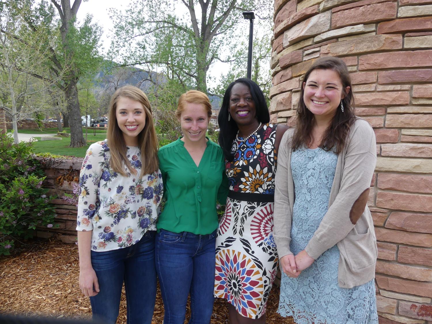 Professor Dayna Bowen Matthew with third-year Health Law students
