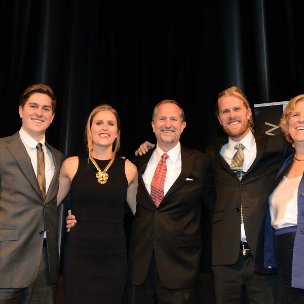 Group at 2015 Alumni award banquet