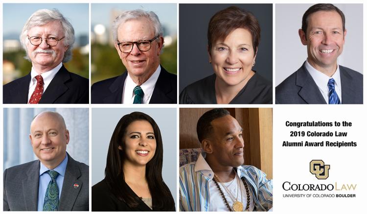 2019 Colorado Law Alumni Award Honorees