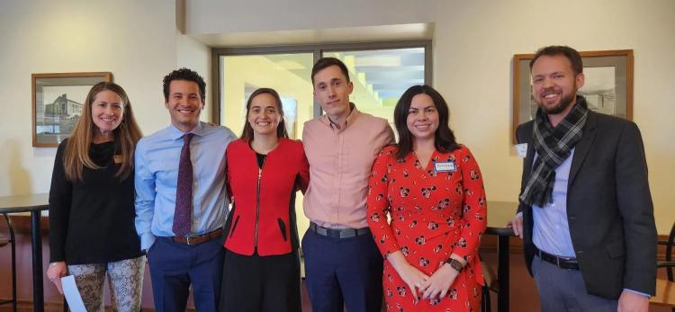 2nd Place: Mariah Bowman (Law), Sean Harms (Law), Conor Rowan (Aerospace Engineering) and Britt Wirth (Law)