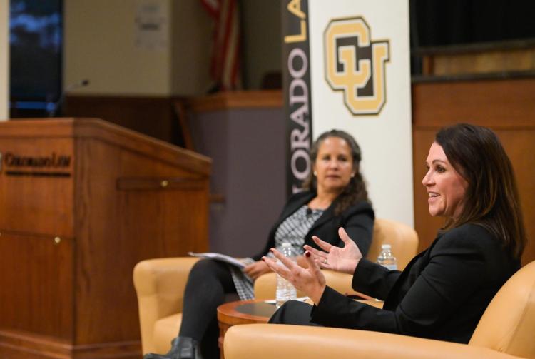 Chief Justice Riley responds to student question