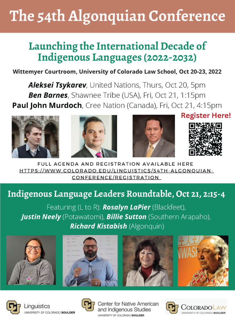 Flyer for conference