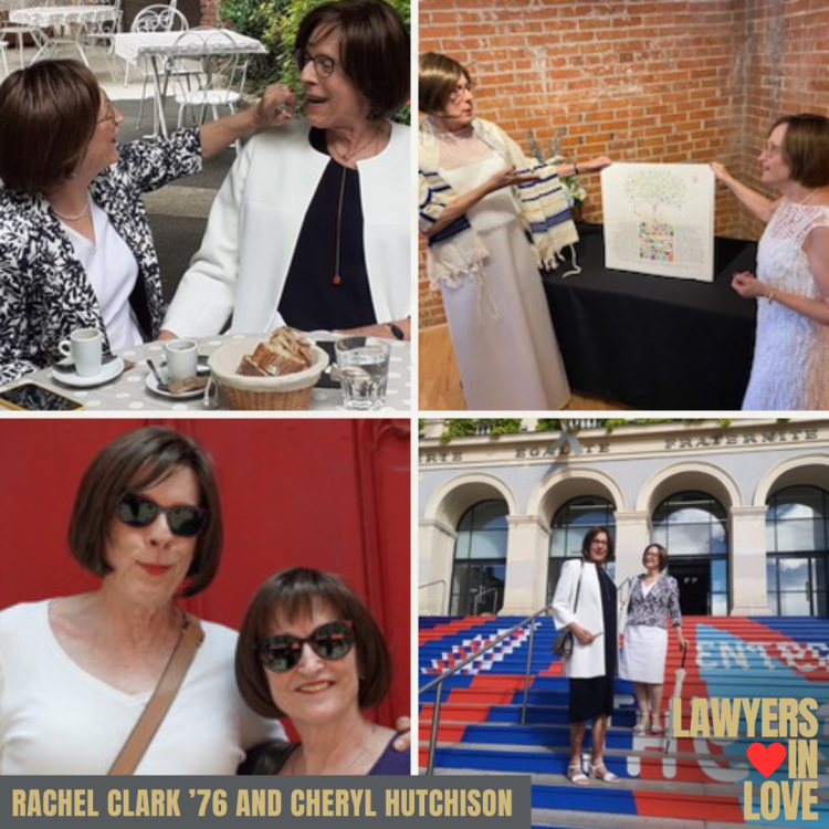 Rachel Clark ’76 and Cheryl Hutchison