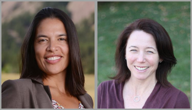 Headshots of Professors Violeta Chapin and Coleen Robinson