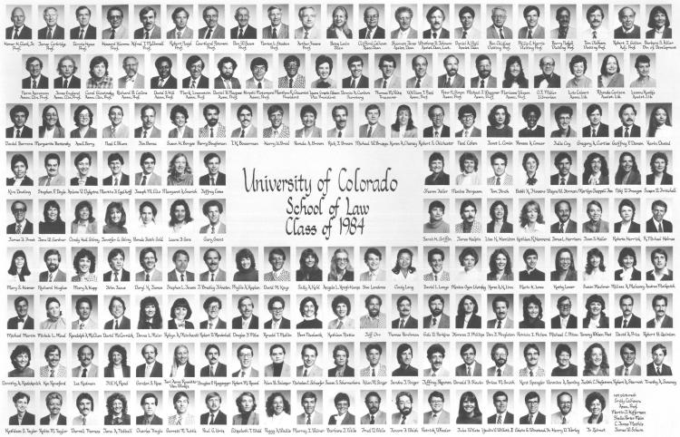 Colorado Law Class of 1984