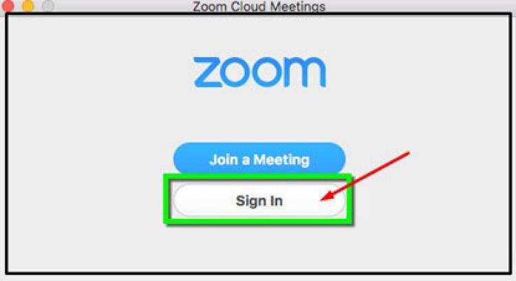 Zoom Client Login - 2