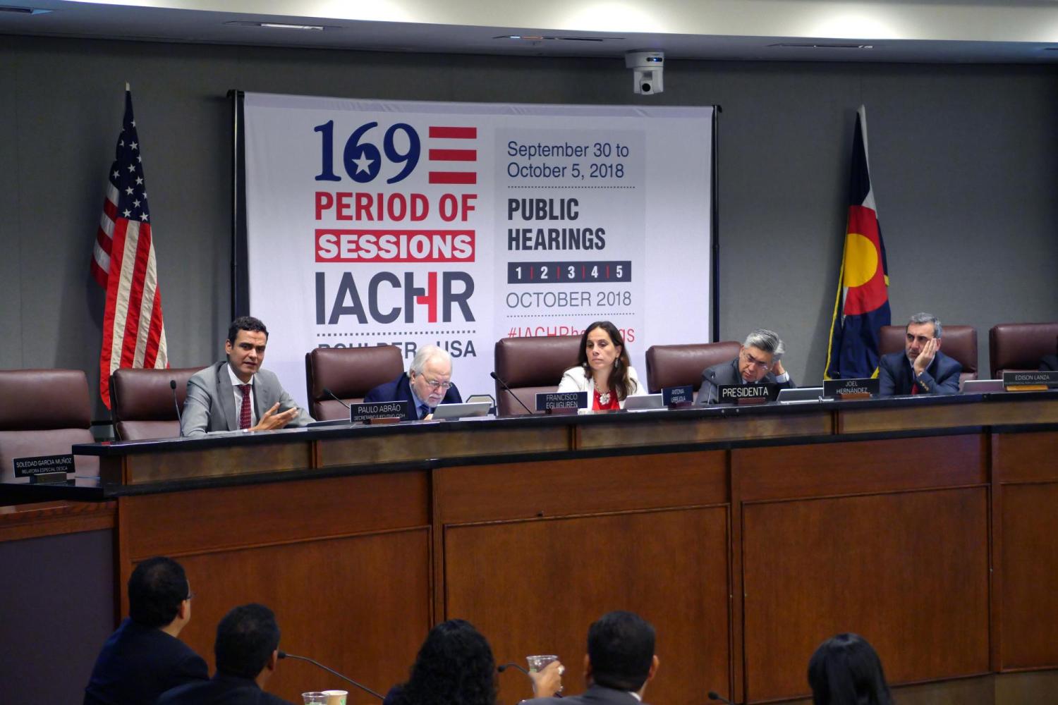 IACHR session