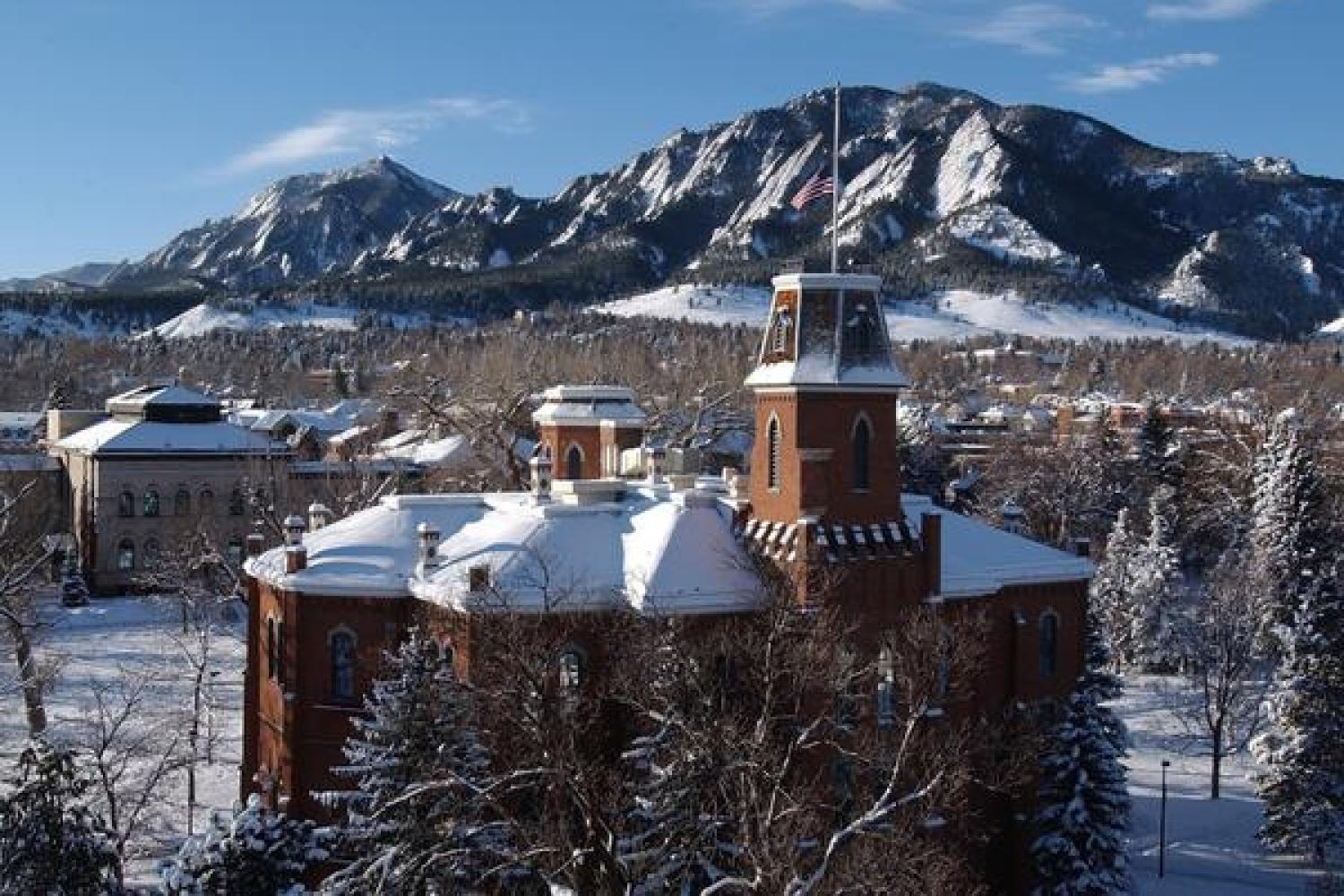 Old Main was the first building on campus