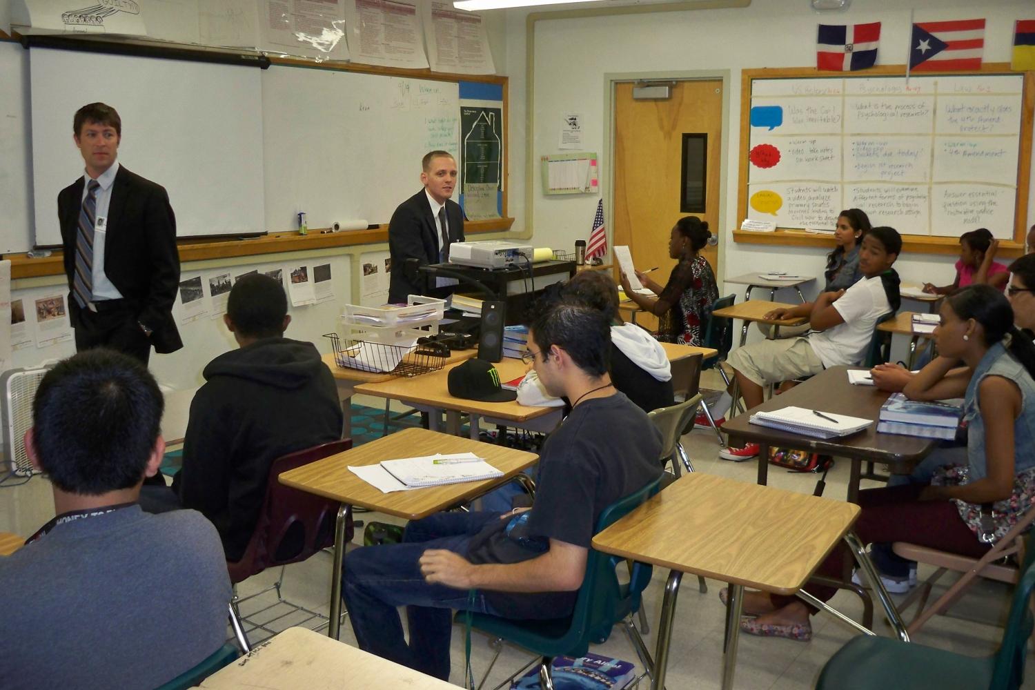 Teachers and students