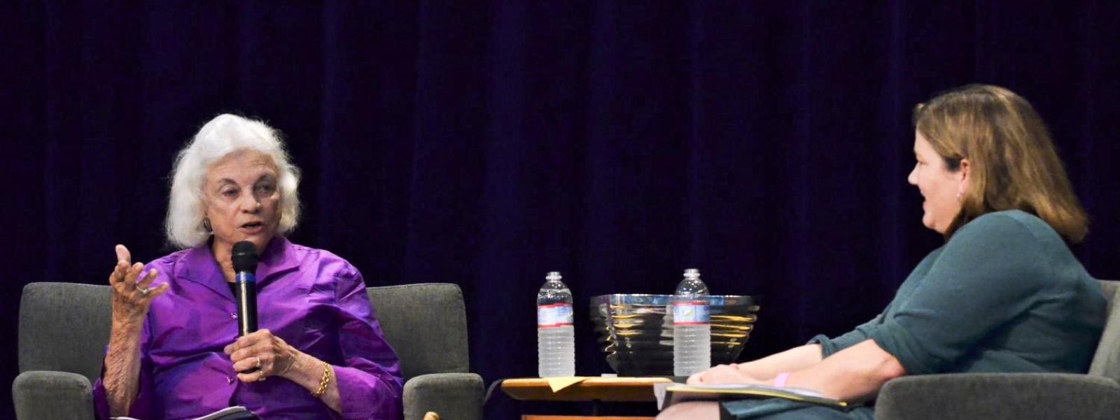 Justice Sandra Day O'Connor at the 3rd Annual Stevens Lecture