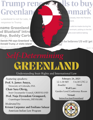 Self-Determining Greenland Flyer