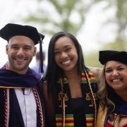 Grads celebrating