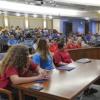 Students in Mook court