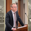 Picture of Prof. Scott Skinner-Thompson on graphic background