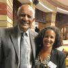 Former Justice of the South African Constitutional Court Yakoob and Professor Malveaux