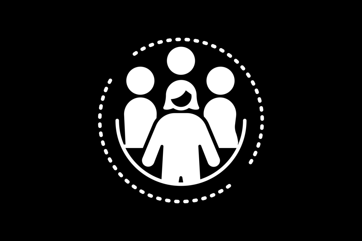 Group of people in a circle
