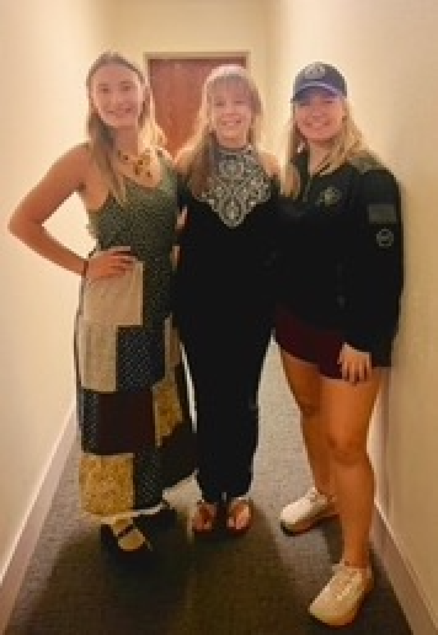 From L-R: Kayla Mackie, Anna Marie Veltri, and Ellie Friedman