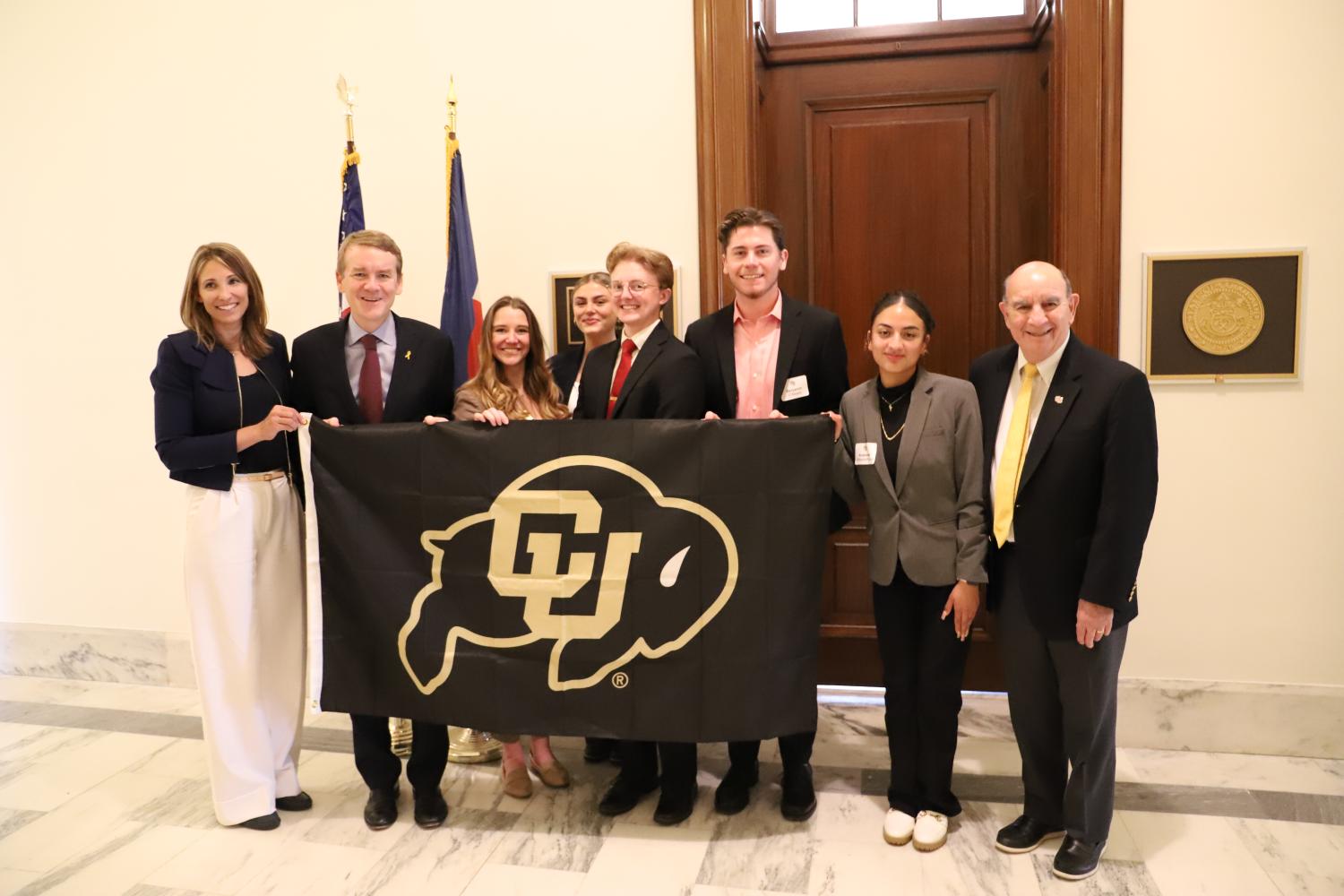 CFL student leaders meeting legislatures in Washington D.C.