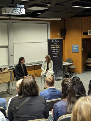 David Adelman discusses leadership with Dr. Stefanie Johnson
