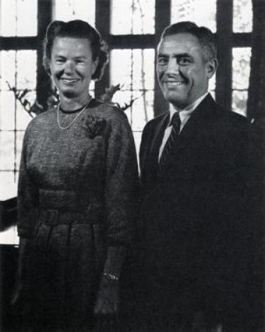 Quigg and Virginia Newton (Courtesy of the CU Heritage Center)