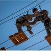 CU AF ROTC Cadets at the USAFA Ropes Course
