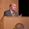 Chancellor DiStefano speaking at the State of the Campus Address