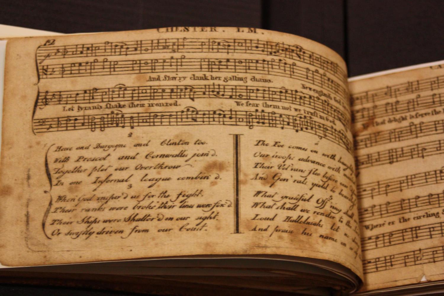 Song book from the AMRC collection