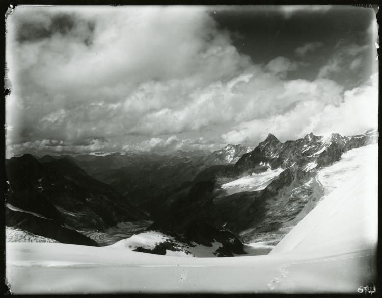 Photograph of the Alps by Harry F. Reid, 1892