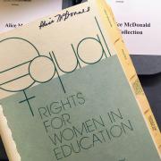 A paperback of Equal Rights for Women in Education