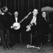 Glenn Miller band playing at the Curran Theater