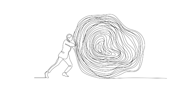 A wireframe image