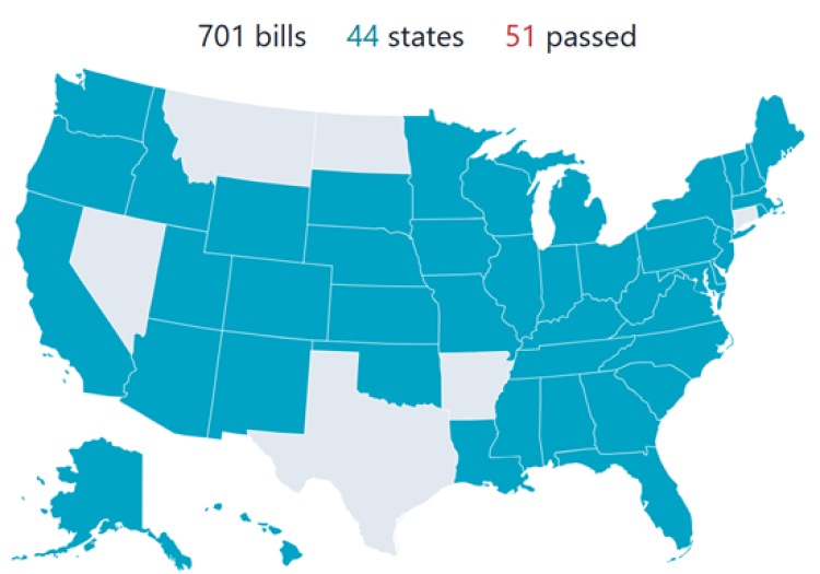 map of anti trans legislation