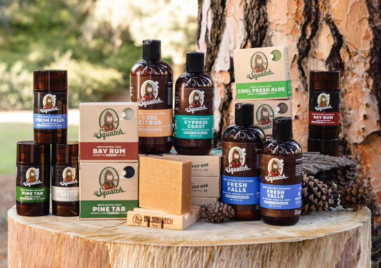 Reilly Kaczmarek figure 3 - Dr. Squatch’s product line