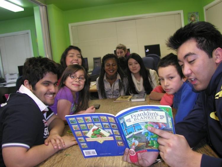 Literacy Practicum Students Learning