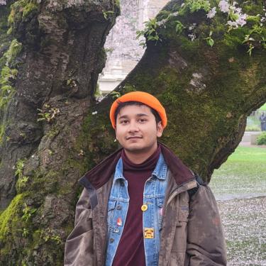 a profile picture of PhD student Patrick Das in Linguistics