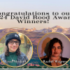 david rood award winners Tessa Moskoff and Rachel Wagner