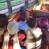 A group of students in Tanzania