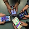 hands and phones